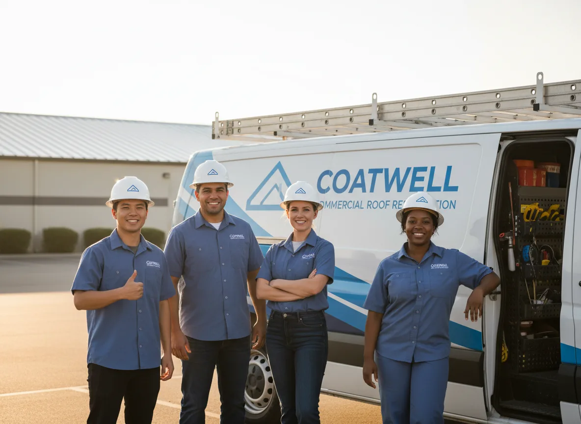Commercial roof coating company in Cedar, MN